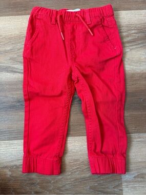 Levi's Red Kids Jogger Pants